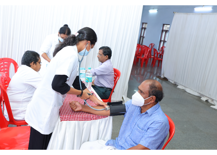 Free Sugar &  B.P. Check-up Camp